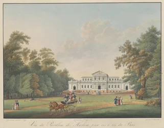 View of the Pavilion of Harlem, taken opposite the Woods